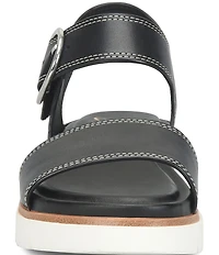 Sofft Gweneth Leather Ankle Strap Sandals