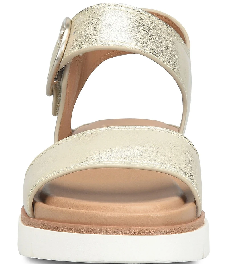 Sofft Gweneth Leather Ankle Strap Sandals
