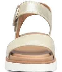 Sofft Gweneth Leather Ankle Strap Sandals