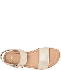 Sofft Gweneth Leather Ankle Strap Sandals