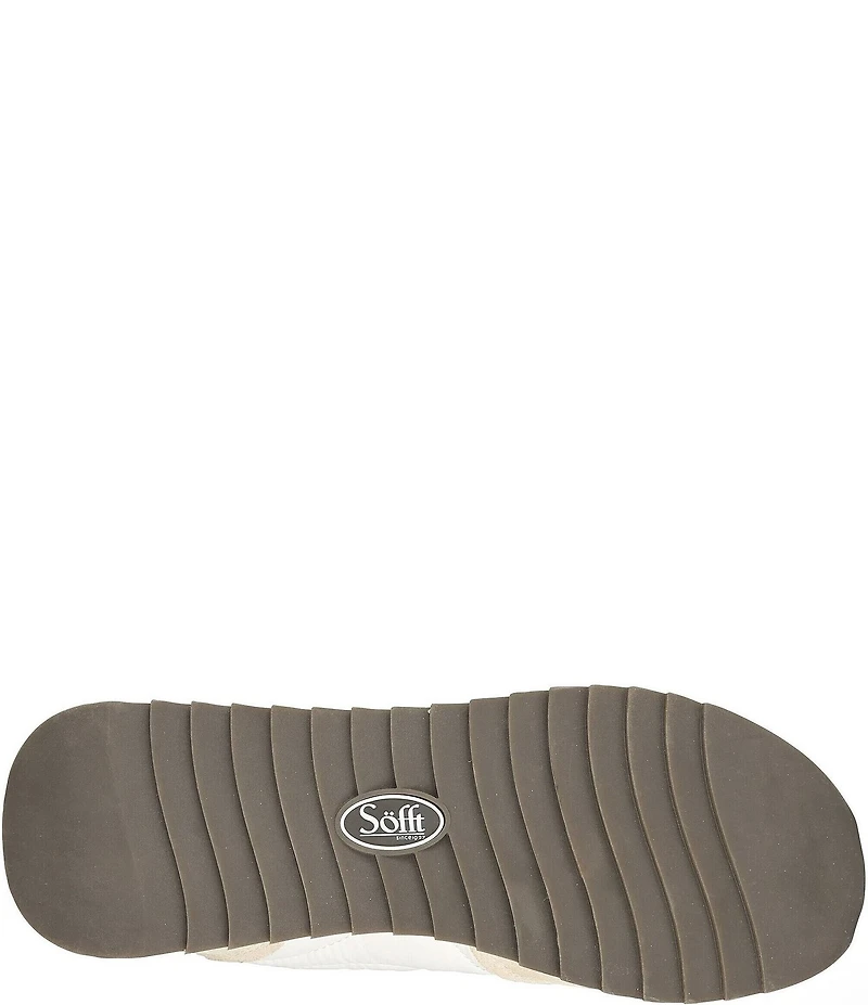 Sofft Jacklyn Suede and Nylon Retro Sneakers