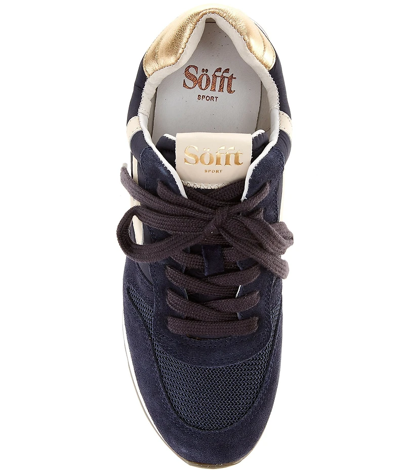 Sofft Janey Suede Retro Sneakers