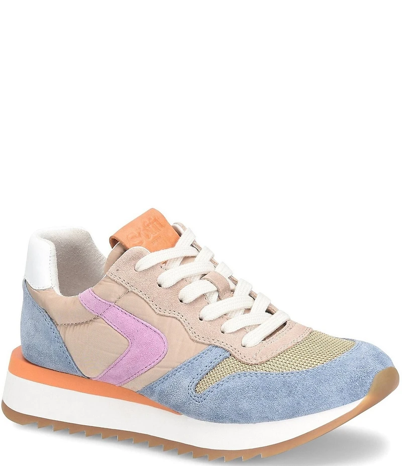Sofft Janey Suede Retro Sneakers