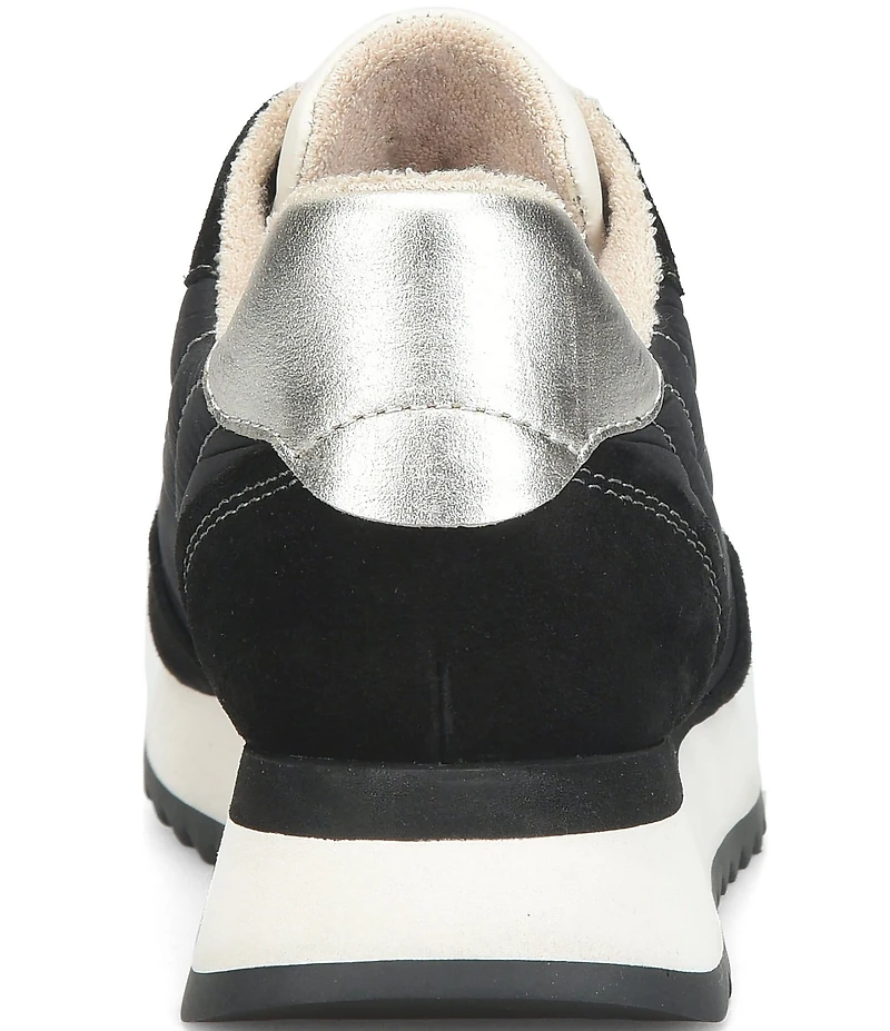 Sofft Jacklyn Suede and Nylon Retro Sneakers