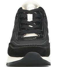 Sofft Jacklyn Suede and Nylon Retro Sneakers