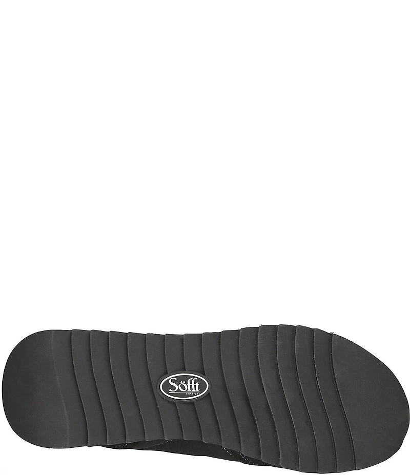 Sofft Jacklyn Suede and Nylon Retro Sneakers