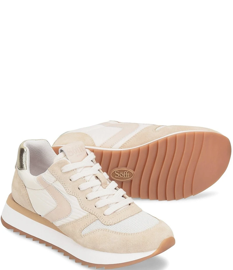 Sofft Janey Suede Retro Sneakers