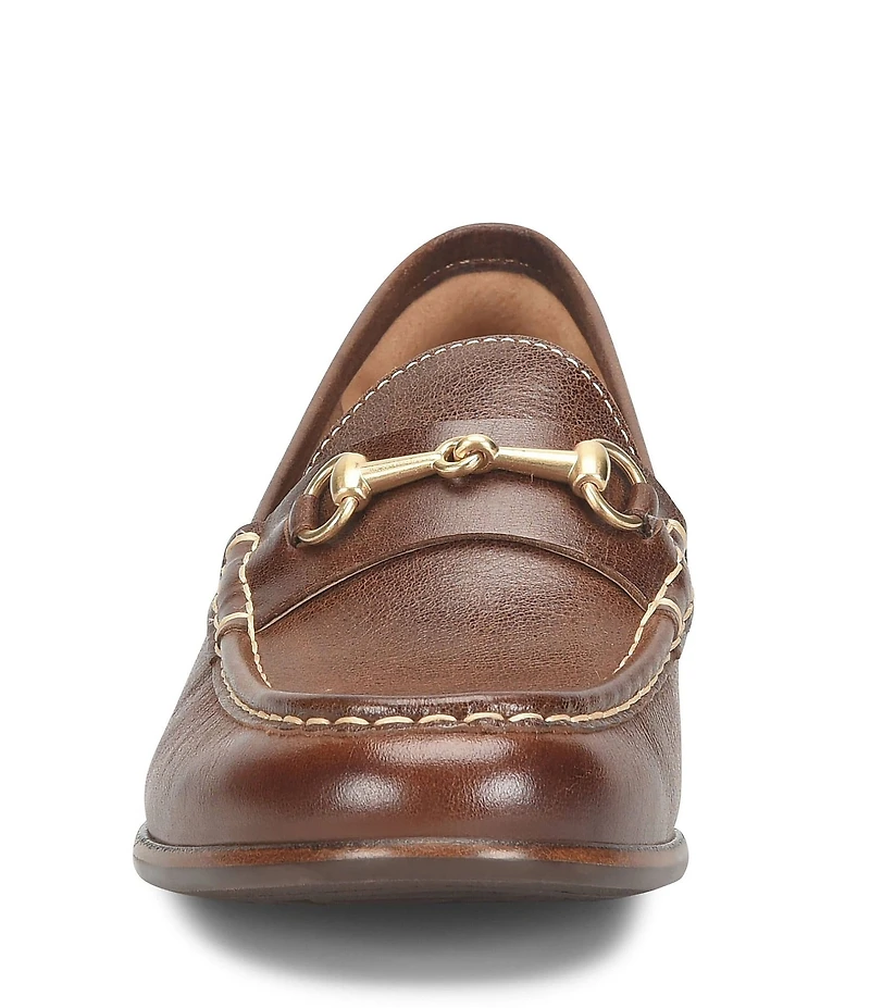 Sofft Jennifer Leather Horsebit Loafers