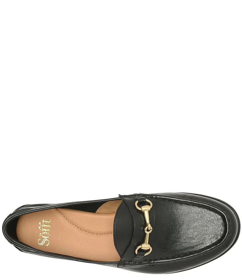 Sofft Jennifer Leather Horsebit Loafers