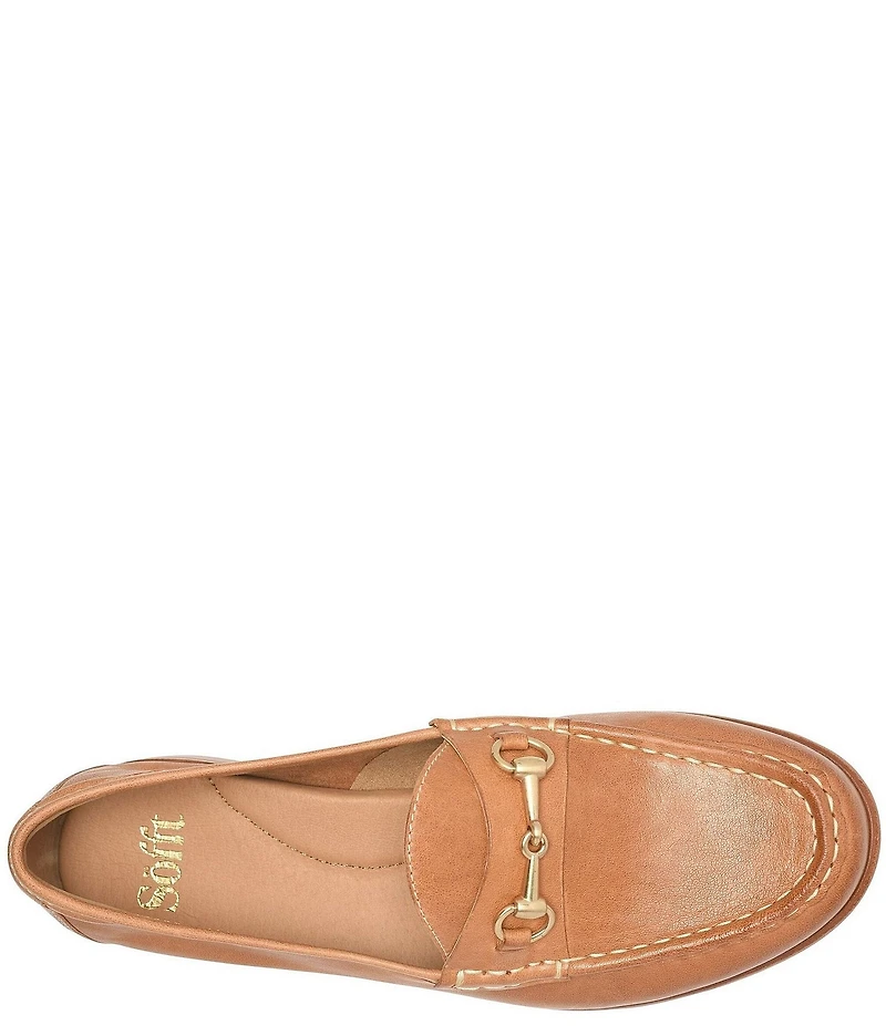 Sofft Jennifer Leather Horsebit Loafers