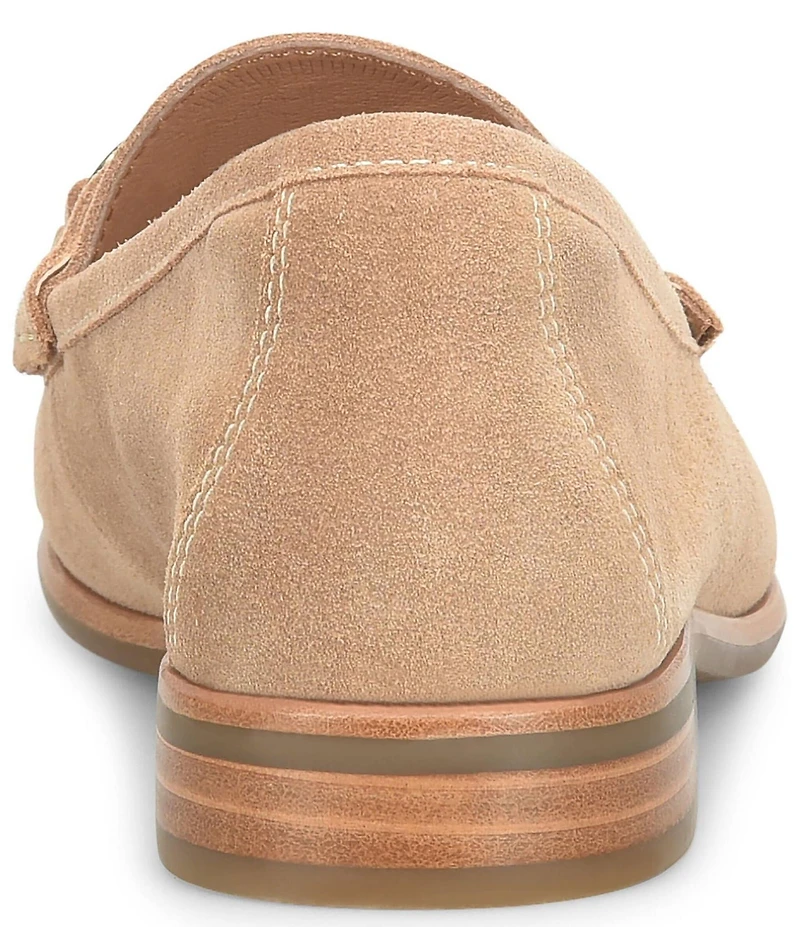 Sofft Jennifer Suede Bit Buckle Loafers