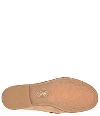 Sofft Jennifer Suede Bit Buckle Loafers