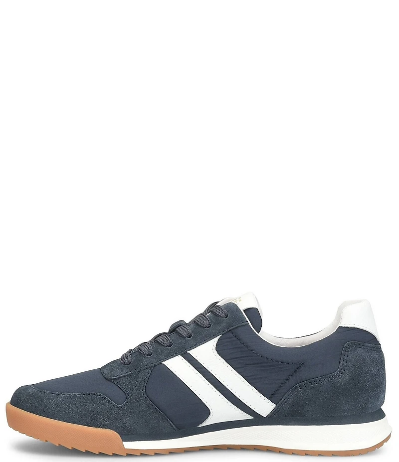 Sofft Kameron Suede and Nylon Retro Jogger Sneakers