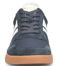 Sofft Kameron Suede and Nylon Retro Jogger Sneakers