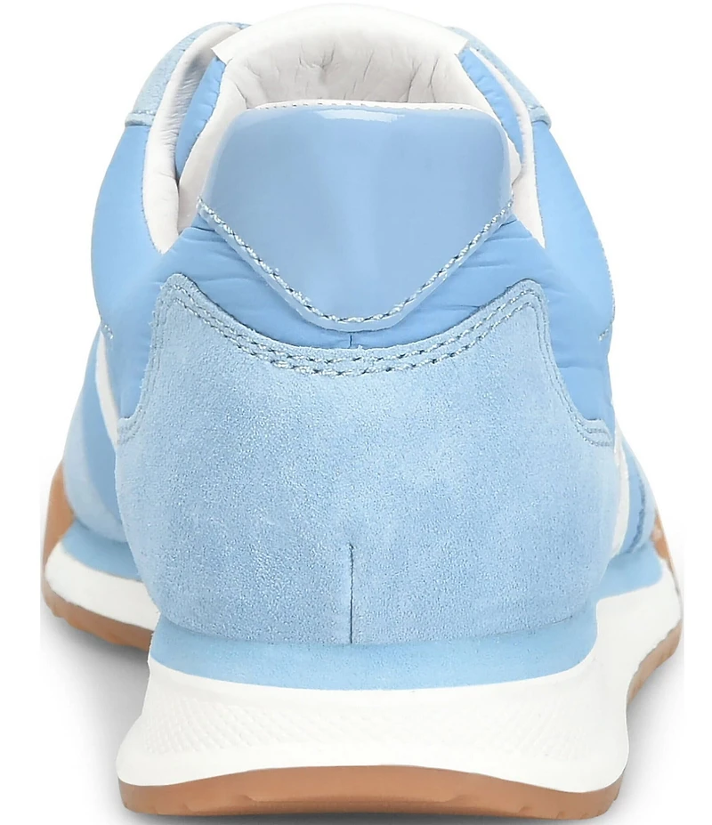 Sofft Kameron Suede and Nylon Retro Jogger Sneakers