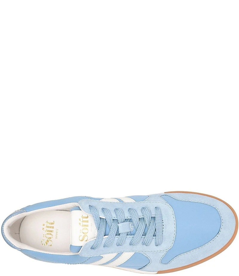 Sofft Kameron Suede and Nylon Retro Jogger Sneakers