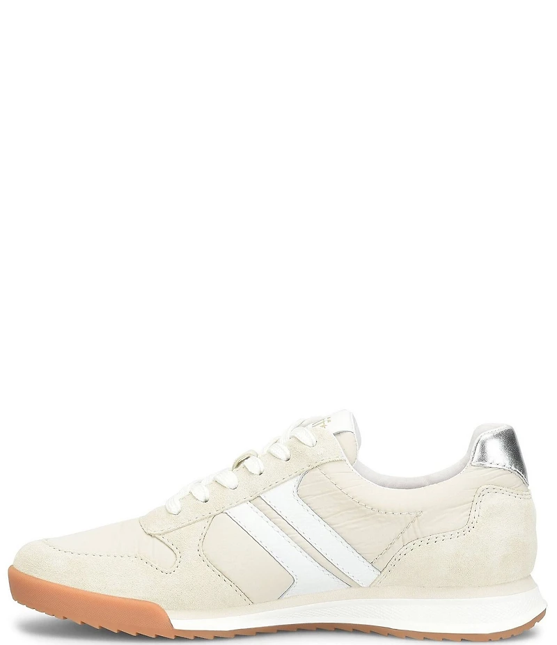 Sofft Kameron Suede and Nylon Retro Jogger Sneakers