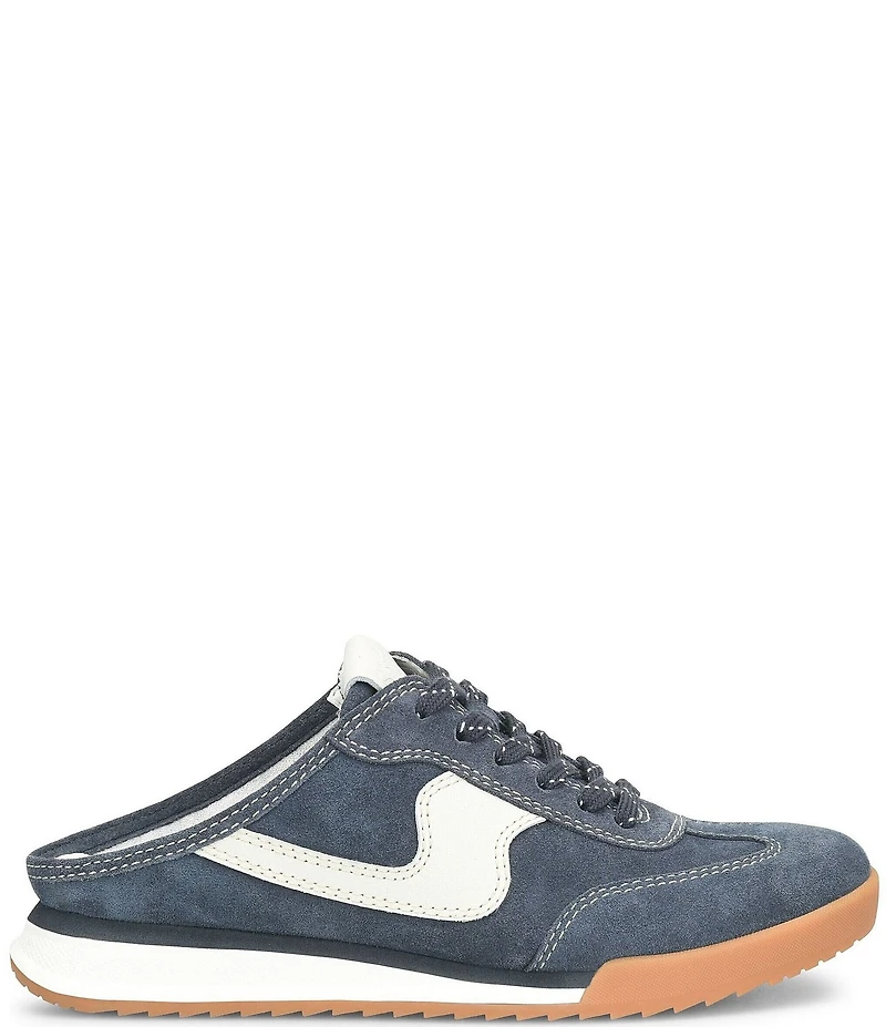 Sofft Kassie Suede Retro Open-back Sneakers