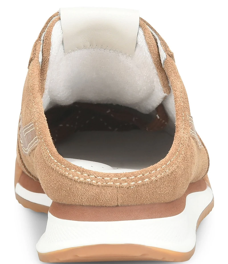 Sofft Kassie Suede Retro Open-back Sneakers