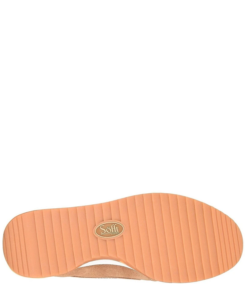 Sofft Kassie Suede Retro Open-back Sneakers