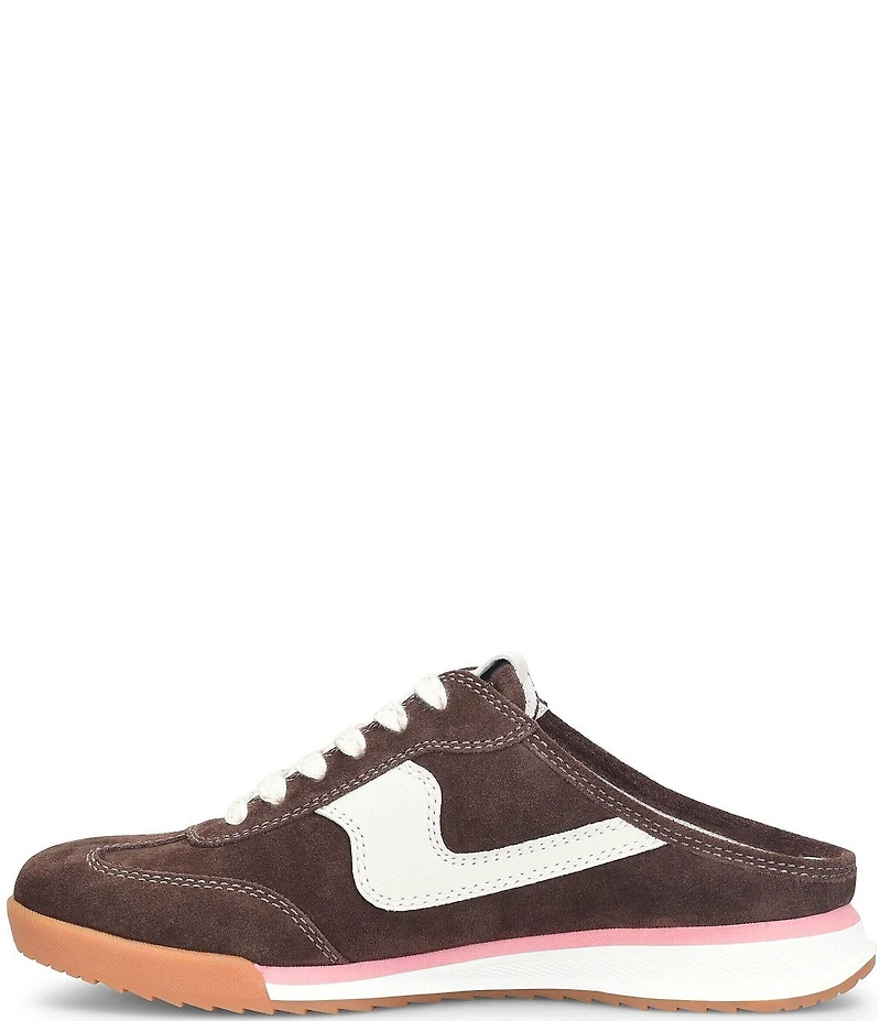 Sofft Kassie Suede Retro Open-back Sneakers