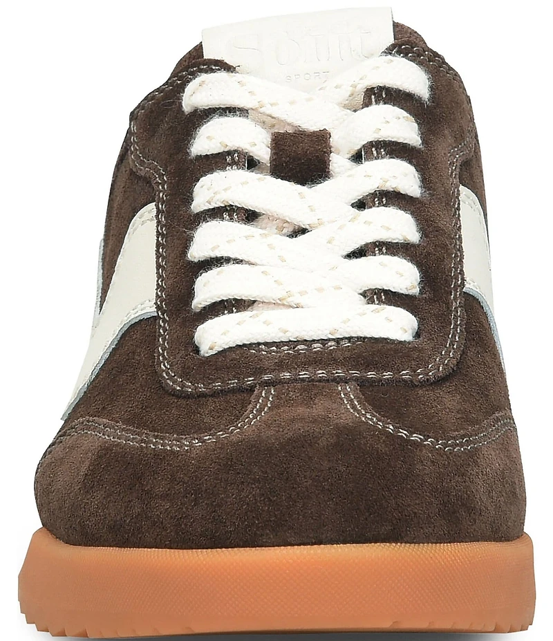 Sofft Kassie Suede Retro Open-back Sneakers