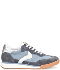 Sofft Kat Suede and Nylon Retro Sneakers