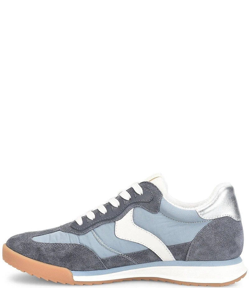Sofft Kat Suede and Nylon Retro Sneakers