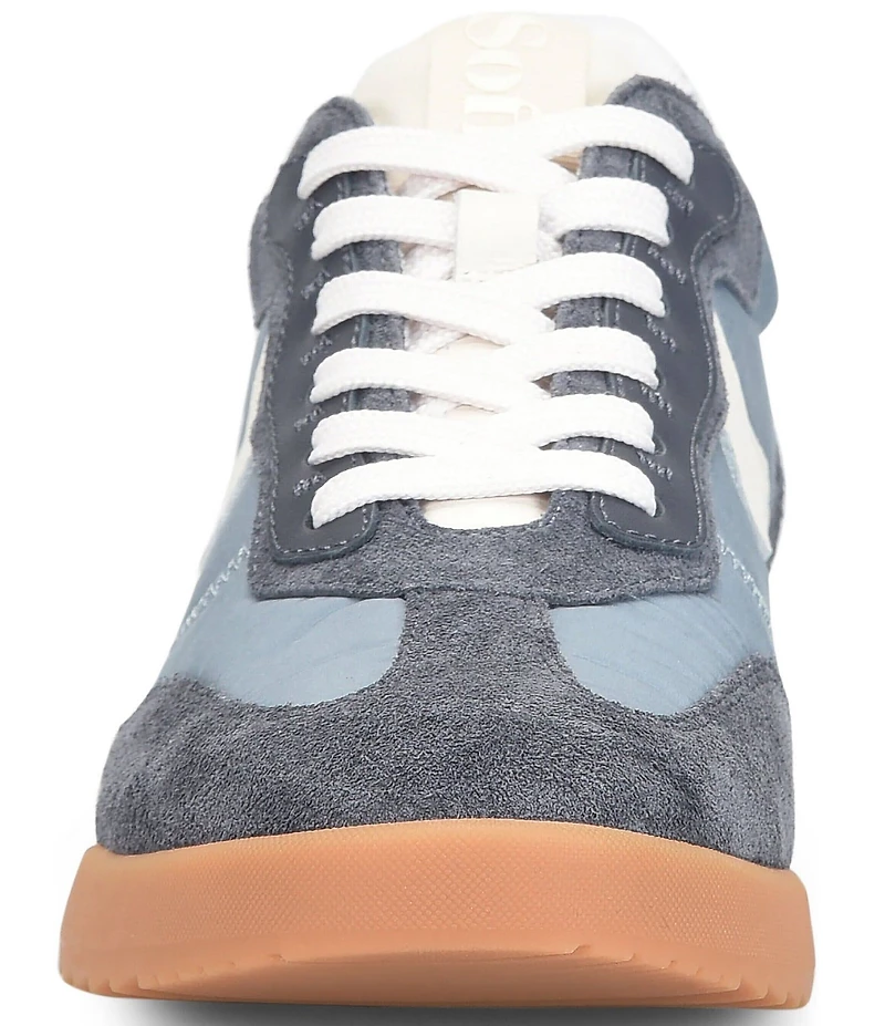 Sofft Kat Suede and Nylon Retro Sneakers