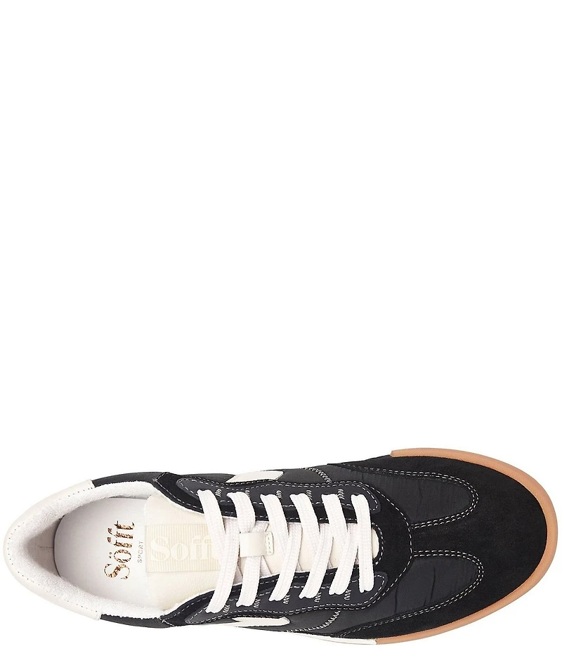 Sofft Kat Suede and Nylon Retro Sneakers