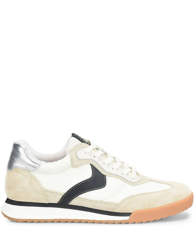Sofft Kat Suede and Nylon Retro Sneakers