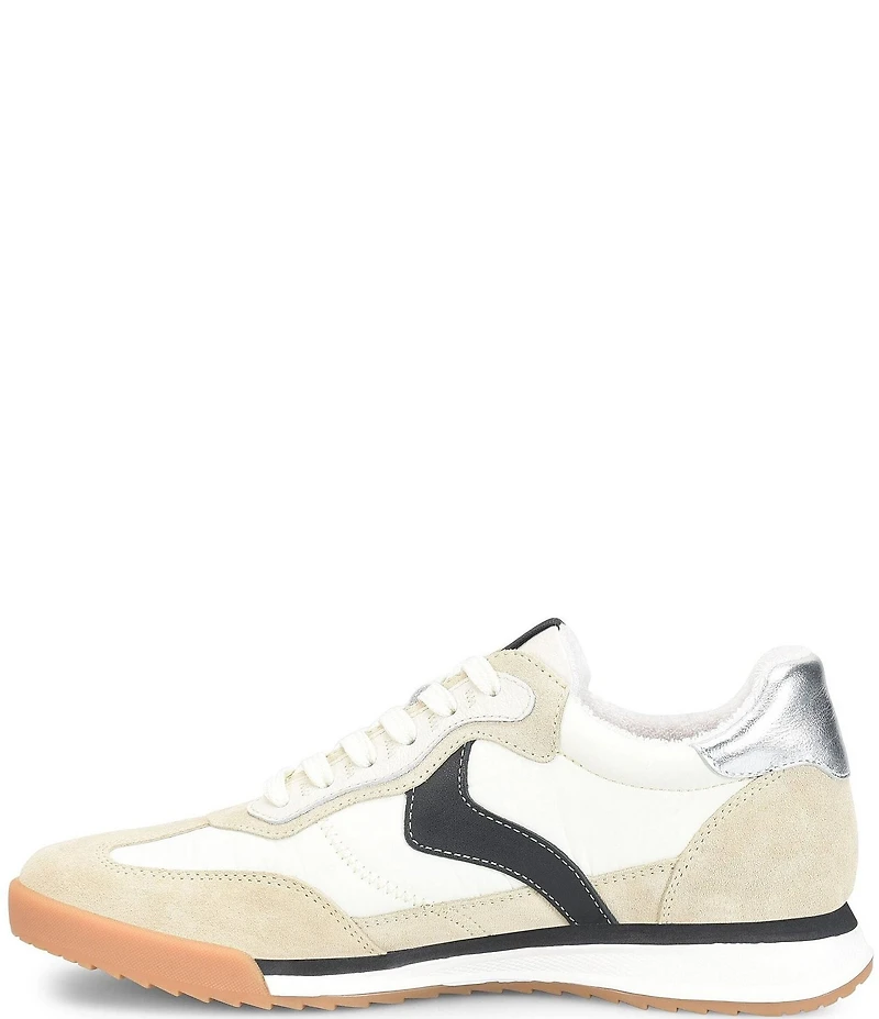 Sofft Kat Suede and Nylon Retro Sneakers