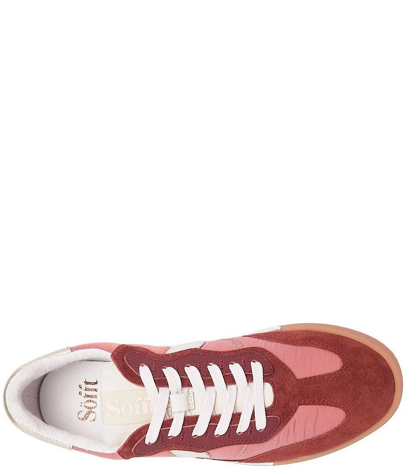 Sofft Kat Suede and Nylon Retro Sneakers