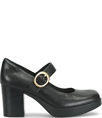 Sofft Kathleen Leather Mary Jane Platform Pumps
