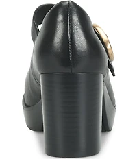 Sofft Kathleen Leather Mary Jane Platform Pumps