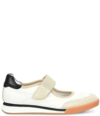 Sofft Kelly Suede and Nylon Retro Mary Jane Sneakers