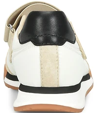 Sofft Kelly Suede and Nylon Retro Mary Jane Sneakers