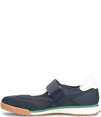 Sofft Kelly Suede and Nylon Retro Mary Jane Sneakers