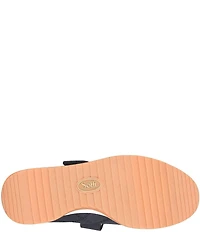 Sofft Kelly Suede and Nylon Retro Mary Jane Sneakers