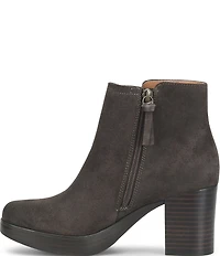 Sofft Kendall Suede Platform Booties