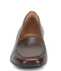 Sofft Lavender Leather Dress Loafer Pumps
