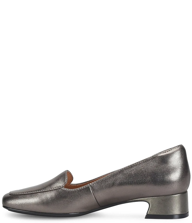 Sofft Lavender Leather Dress Loafer Pumps