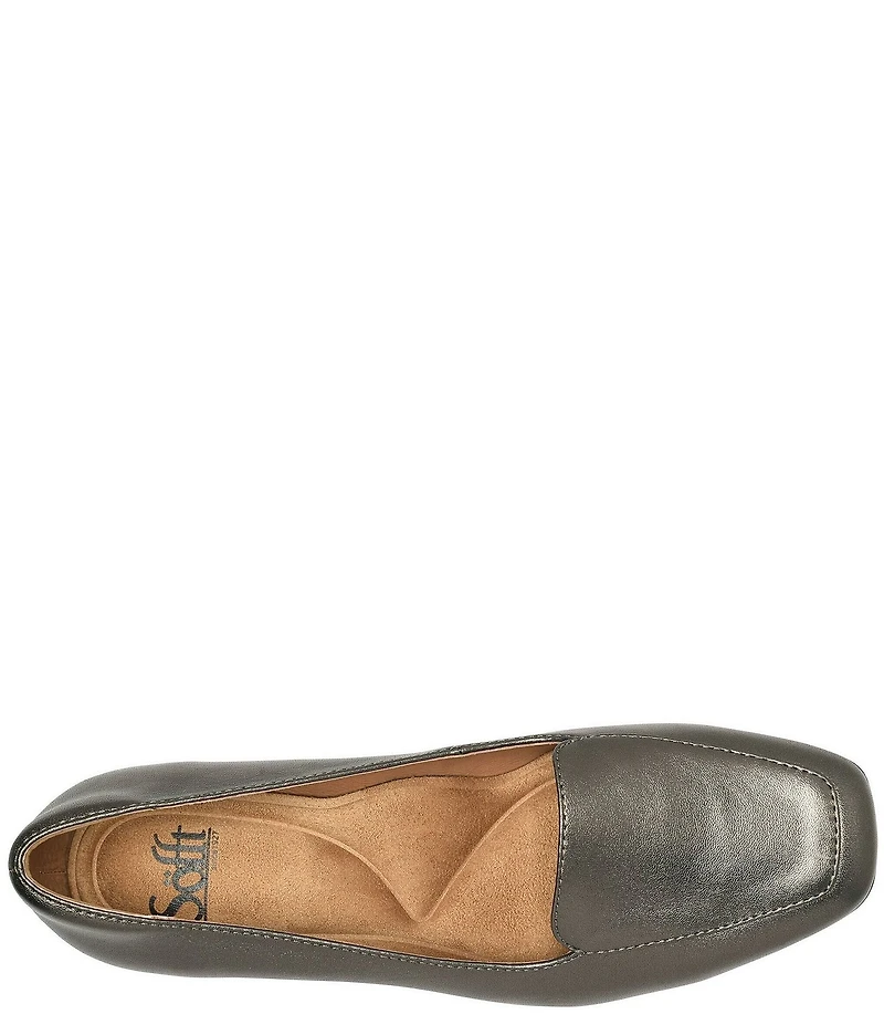 Sofft Lavender Leather Dress Loafer Pumps