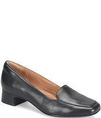 Sofft Lavender Leather Dress Loafer Pumps