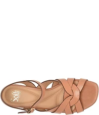 Sofft Lindsey Leather Block Heel Sandals