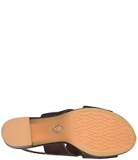 Sofft Liv Leather Block Platform Heels