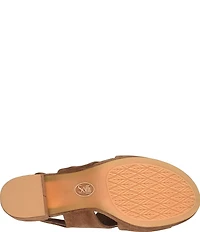 Sofft Liv Suede Block Platform Heels