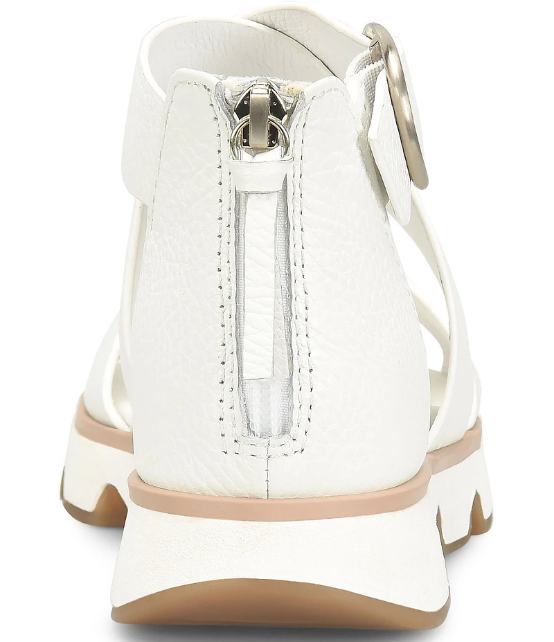 Sofft Mackenna Leather Ankle Strap Sandals