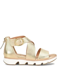 Sofft Mackenna Leather Ankle Strap Sandals