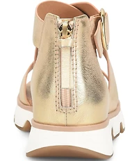 Sofft Mackenna Leather Ankle Strap Sandals